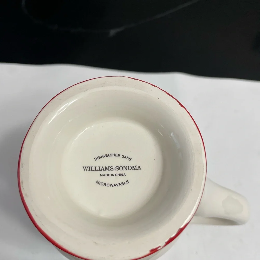 WILLIAMS SONOMA Snowman Mug